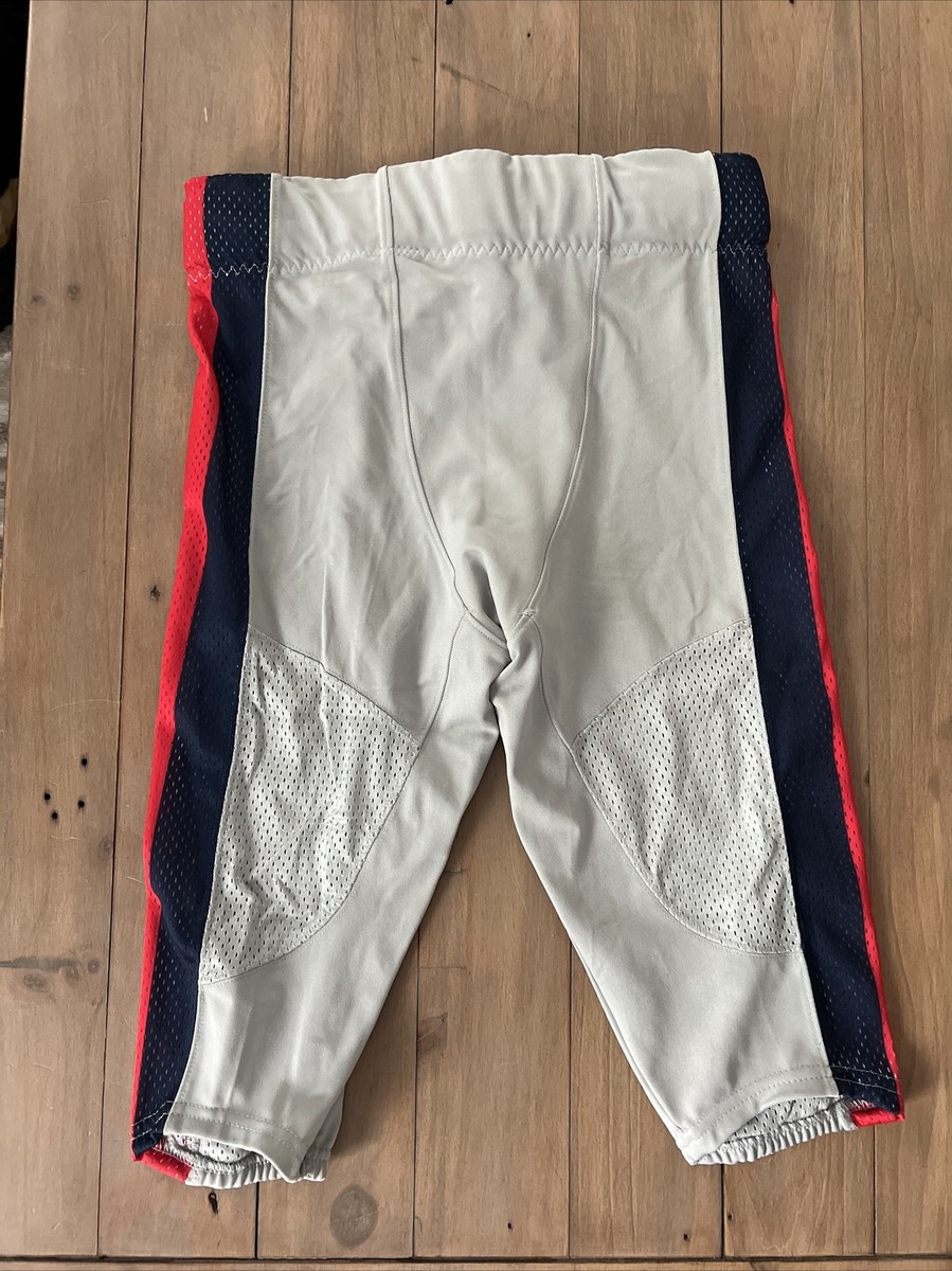 Nike Team Vapor Pro Football Pant Men's Large Gray With Red