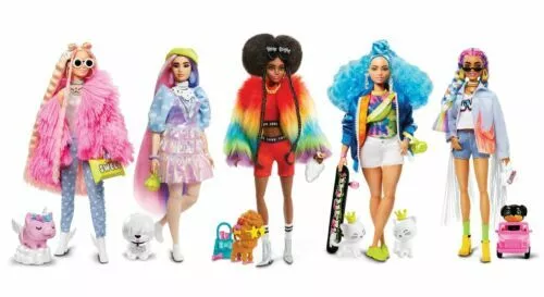 Barbie Extra Kit Roupas e Acessorios com Pet - Mattel