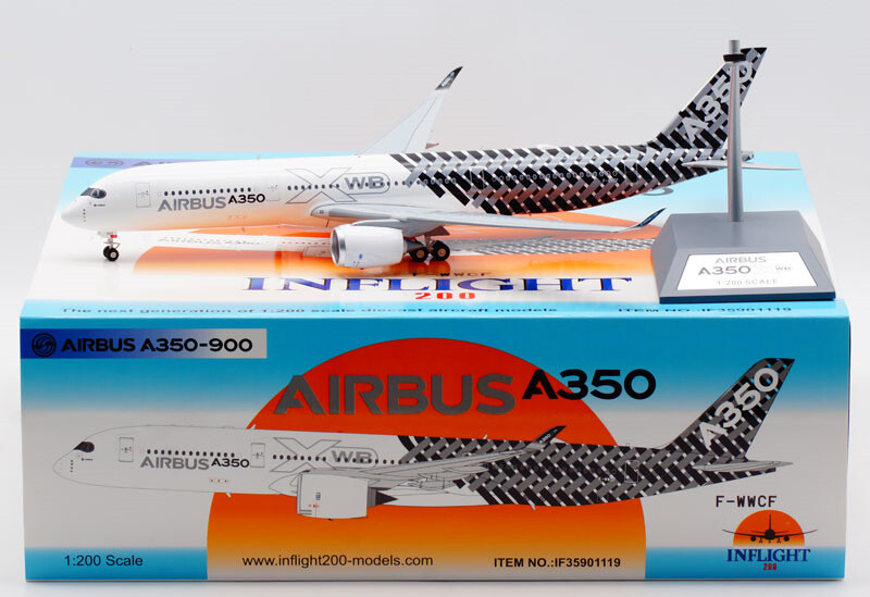 Inflight 1:200 カーボン塗装 Airbus A350 F-WWYB Inflight 1:200 カーボン塗装 Airbus A350 F-WWYB