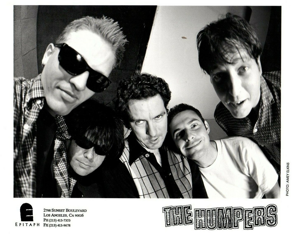 THE HUMPERS BAND PROMO PHOTOGRAPH Epitaph Records PUNK Plastique 
