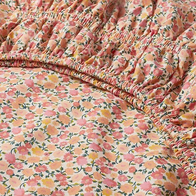 Prnted Cotton Percale Sheet Set - Opalhouse™ desgned wth Jungalow™ Full | eBay