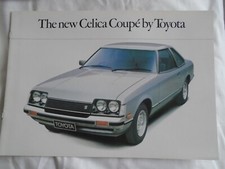 Toyota Celica Coupe brochure c1970's v2