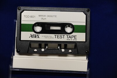 ABEX Mirror Cassette Test Tape TCC-901 cassette path checker, New