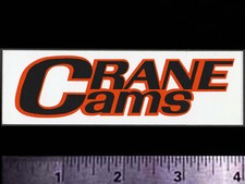 Crane Cams - Original Vintage 1960s 70s Racing Decalsticker - 4 Inch Size