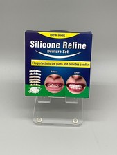 New Look Silicone Reline Denture Set Temporary Tooth Repair Kit X004MQM86X
