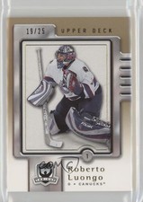 2006-07 Upper Deck The Cup Gold 19/25 Roberto Luongo #87 HOF av1