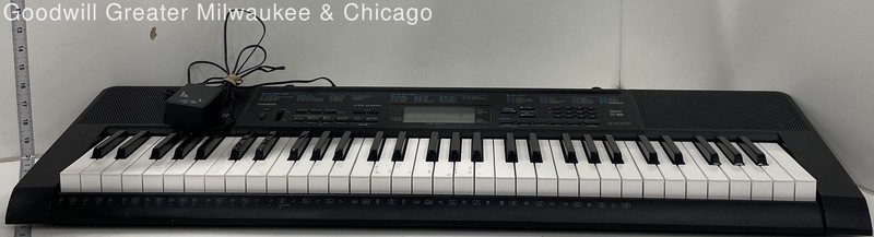 Casio Black CTK-2300 61 Key Portable Keyboard Electronic Instrument Power