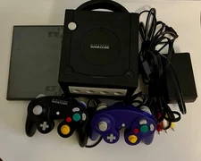 Nintendo Gamecube Console Gameboy Player Start Up Disc Controllers Working USA