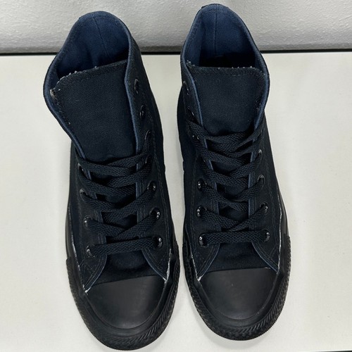 Converse Black Chuck Taylor All Stars High Top Sneaker 6.5 - Picture 4 of 14