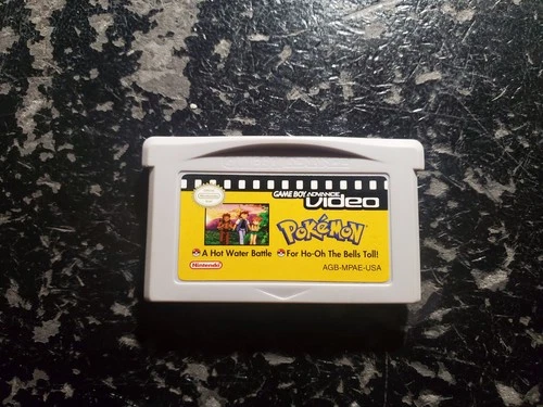 GBA Video Pokemon For Ho-Oh The Bells Toll and A Hot Water Battle Cartridge