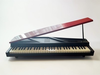 KORG microPIANO Red 61-Key Mini Keyboard Digital Demo Songs Auto Play 2015ver.