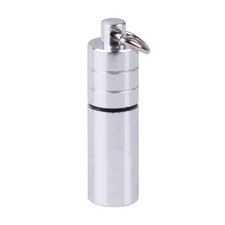 EZY DOSE Keychain Pill Box and Medicine, Vita...