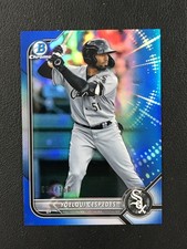 2022 Bowman #BCP-87 Yoelqui Cespedes Chrome Prospects Blue Refractor /150