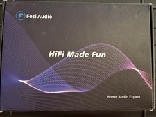 Fosi Audio BL20A 200W Bluetooth 5.0 Home Audio Stereo Amplifier Hi-Fi Mini Cl.