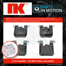 Brake Pads Set fits BMW M3 F80 3.0 Rear 14 to 18 NK 34212284766 34212284989 New