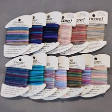 ENCORE Rainbow Gallery 4 Strand Cotton Thread Needlepoint Cross Stitch Hardanger