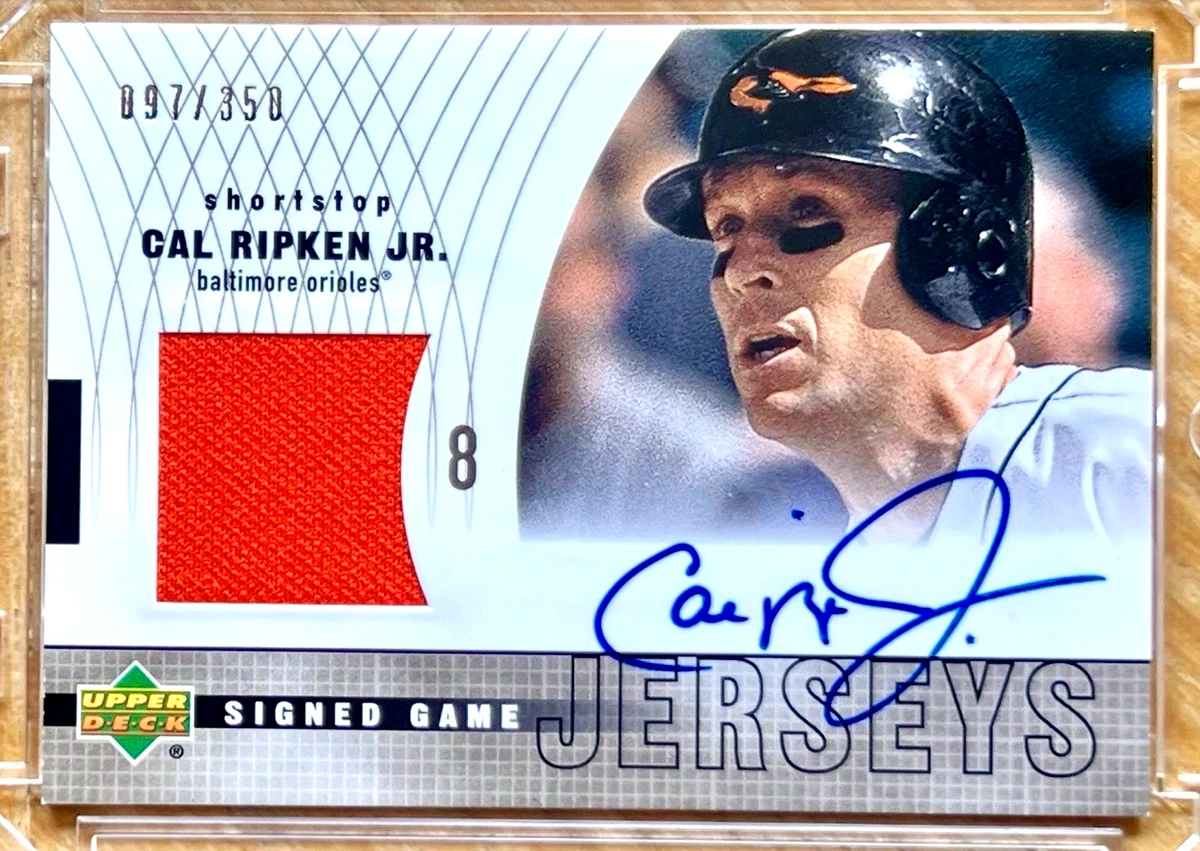 Baseball Cal Ripken, Jr. Autographed Sports Trading Cards for sale