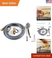 Kit Conversione Gas Naturale per Griglie - Propano a Gas Naturale con 10 ft. Ho...