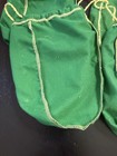 Crown Royal Royale Old Vintage Green Yellow Cloth Drawstring Bag Lot Five 5 Bags — photo 10