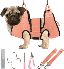 Dog Grooming Hammock, Pet Grooming Hammock for Cats  Dogs with Security Strap,