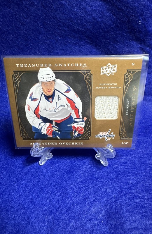 2009-10 Upper Deck Artifacts - Treasured Swatches Retail Alex Ovechkin #TSR-AO