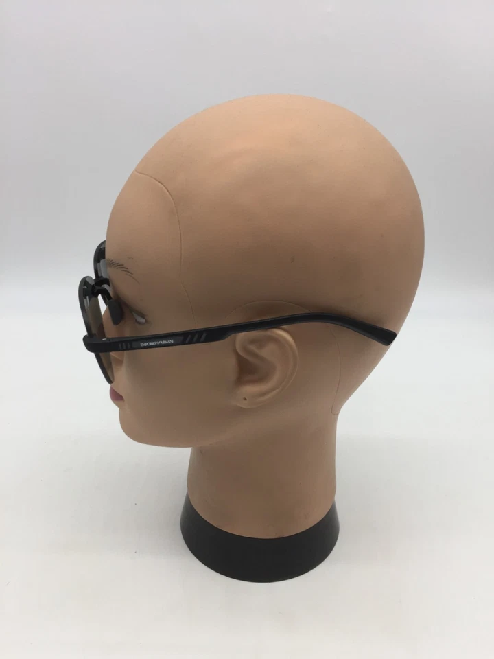 Gafas de sol Emporio Armani negras mate 63-14-150 lentes grises Foto 4 de 4