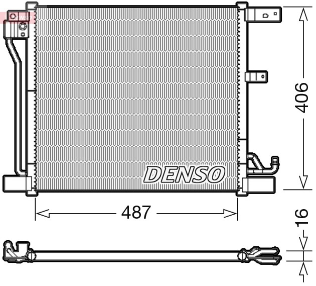 Denso Dcn46018 Air Conditioning Condenser - Image 4