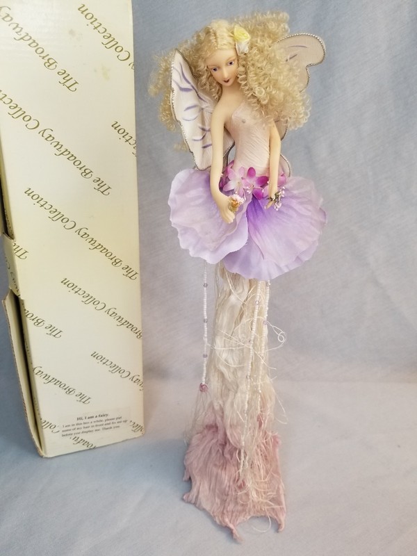 The Broadway Collection Magical Woodland Winged Fairy 14" tall Mythical Being