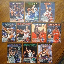 NBA Hoops Rookie Card Lot 10 Cards 1994-95 Kidd Hill Robinson Howard