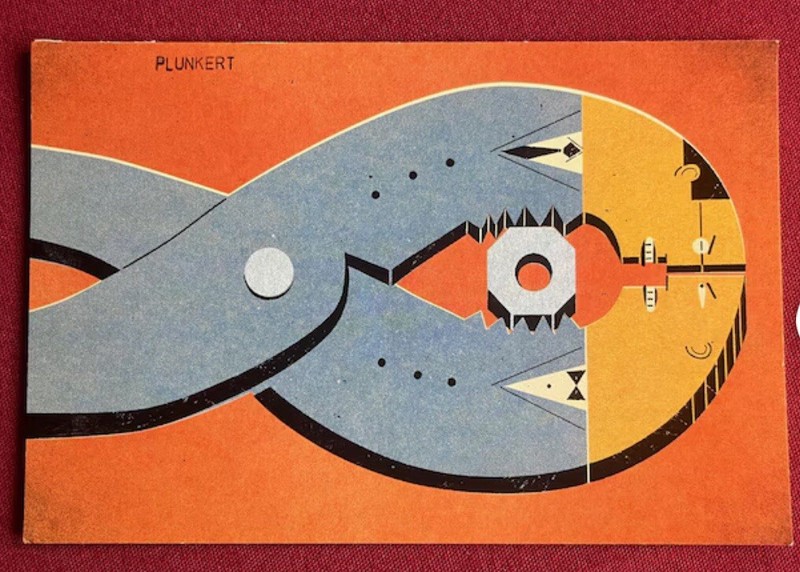 MAKING CONFLICT WORK Painting Artist Postcard Workbook 2005 UCLA David Plunkert