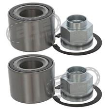 Renault Clio Mk1 Hatchback 1991-1998 Rear Wheel Bearing Kits 52mm Outer 1 Pair