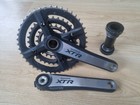 Shimano Deore XTR M970 9 Speed Chainset 44/32/22, 170mm Arms Low Mileage 