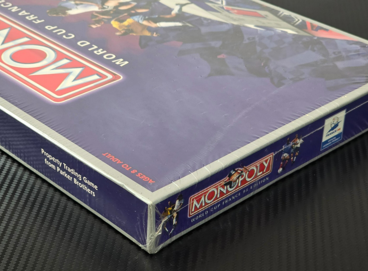Parker Brothers Vintage Monopoly World Cup France 98 Edition