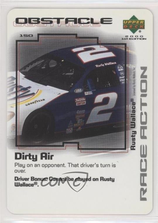 2000 Upper Deck Racing Challenge Trading Card Game Rusty Wallace #150 HOF qp4