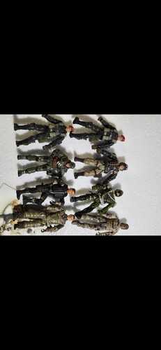 Mieszana partia zabytkowych figurek akcji Wojskowe CHAP MEI Żołnierz Force Toys - Zdjęcie 5 z 14