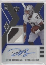 2020 Panini Phoenix RPS Rookie Jersey Prime Blue 9/50 Lynn Bowden Jr Auto 0b5