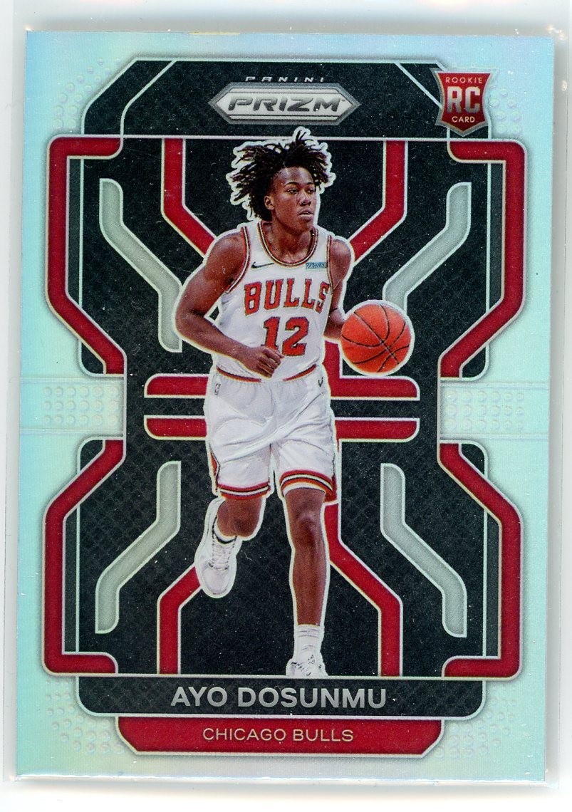 Ayo Dosunmu 2021-22 Panini Prizm #271 Silver Prizm Rookie Minnesota Timberwolves