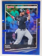 Eloy Jimenez 2020 Panini Donruss Blue Holo #121 Chicago White Sox 
