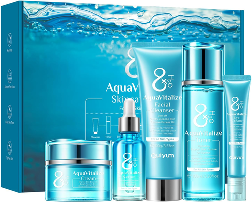 Set per La Cura Della Pelle Del Viso, 5 Pezzi Set Regalo per La Cura ...