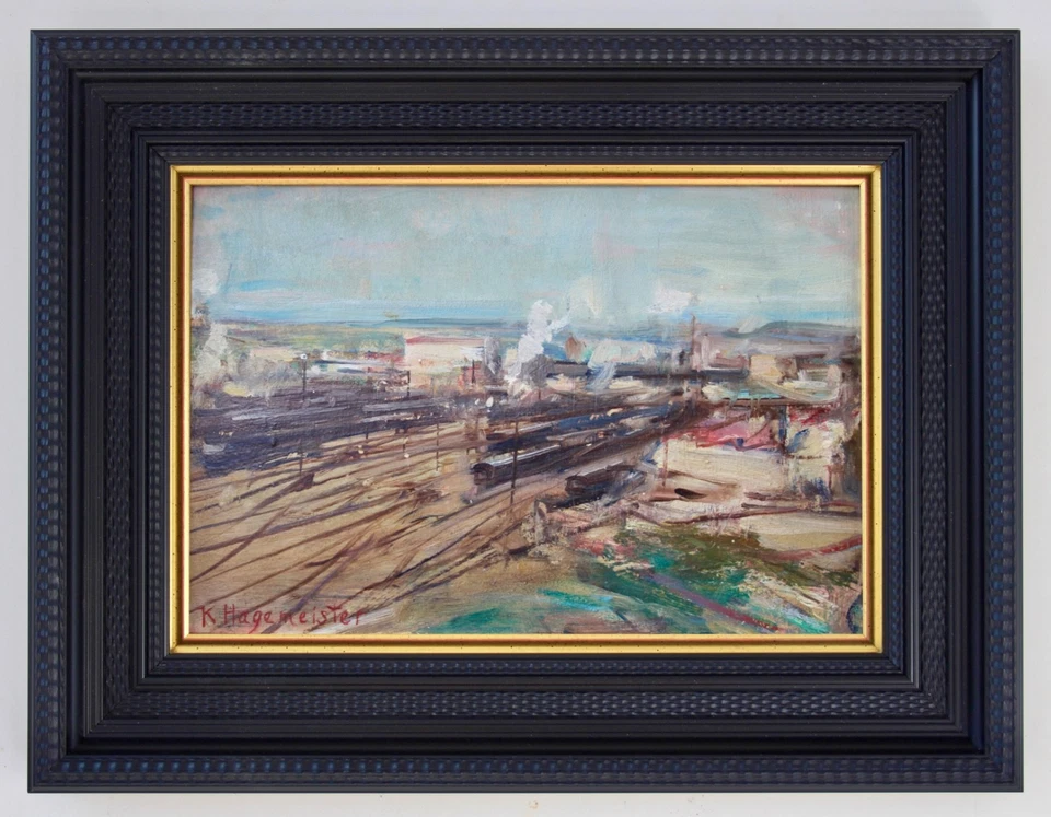 Museales Ölg. Karl HAGEMEISTER (1848-1933), ca. 1890. Signiert - Bild 2 von 4