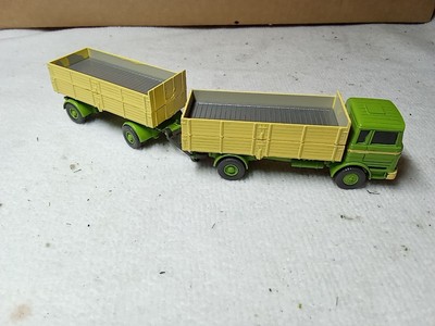 M162 Wiking H0 1:87 Mercedes Lkw Handarbeit Hochpritsche kubische Kabine Umbau