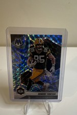 2021 Panini Mosaic - Robert Tonyan #83 Reactive Blue Mosaic Prizm