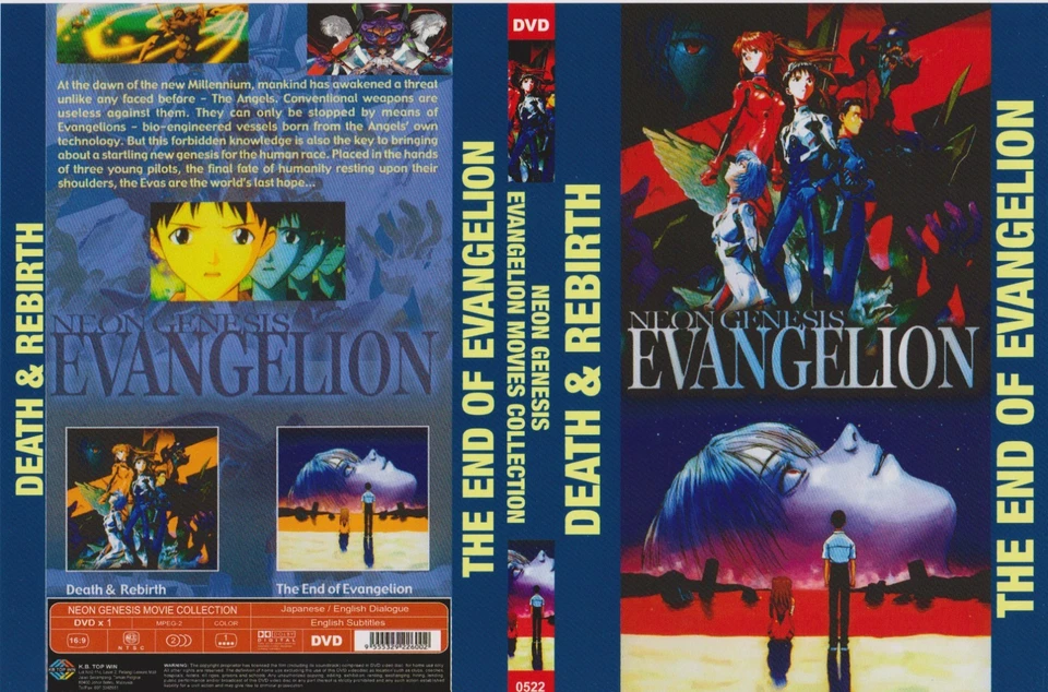 Neon Genesis: End of Evangelion+Death Rebirth Movie Collection 2002+2005 Version Foto 3 de 4
