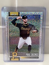2026 Topps Series 1 Baseball Celebration Confetti Parallel Paul Skenes #100