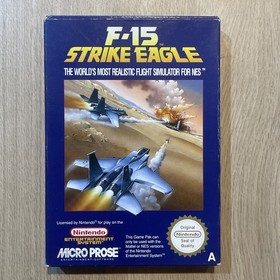 F-15 Strike Eagle - Nintendo NES Game Boxed w/ Manual PAL UK