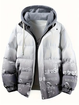 Men Plus Size Padded Jacket Coat Fashion Casual Heavyweight BIG Size 6XL