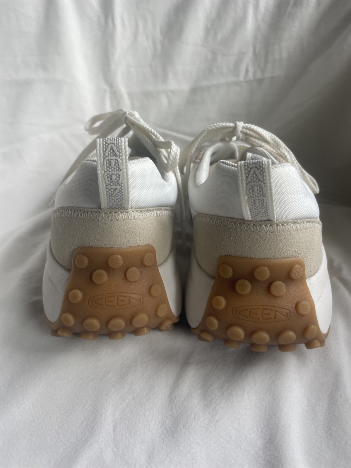 Keen KS86 Sneakers da Trail Donna Betulla Stella Bianco Taglia 9 Bianco Beige Comfort
