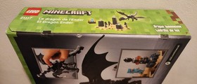 LEGO Minecraft: The Ender Dragon (21117) Brand New Sealed Open Box Retired 