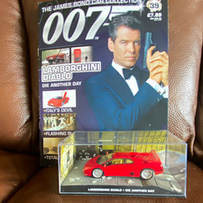 James Bond Car Collection 007 Lamborghini Diablo Die Another Day With Case