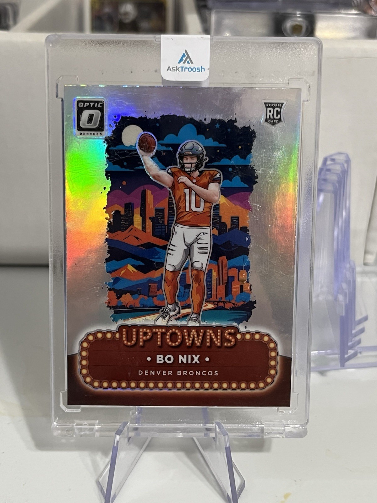 2024 Panini Donruss Optic - Uptowns Bo Nix #3 (RC)
